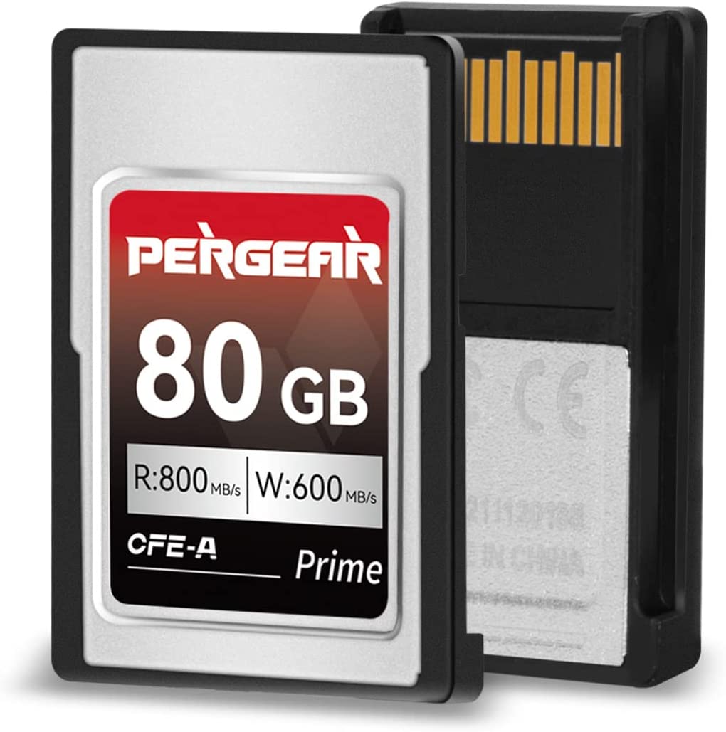 Pergear Professional CFexpress Type A Memory Card (80GB)