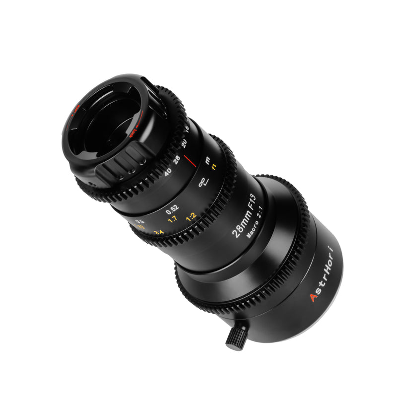 AstrHori 28mm F13 II Upgraded Version 2X Macro Probe Lens Full Frame 360° View Lens