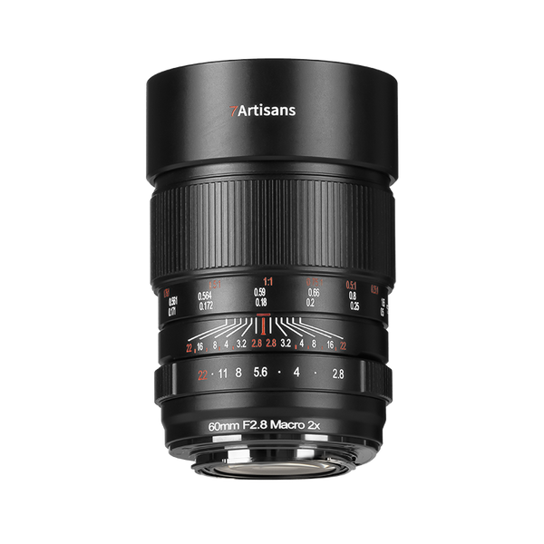 7Artisans 60mm F2.8 Full Frame 2X Magnification Macro Lens