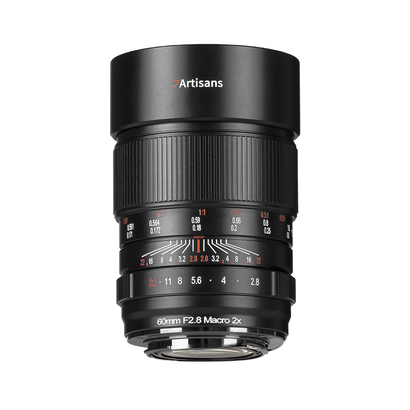 7Artisans 60mm F2.8 Full Frame 2X Magnification Macro Lens