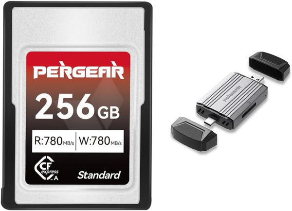 Pergear Standard 256GB CFexpress Type A Memory Card for Sony Alpha & FX Cameras