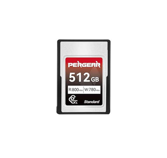 Pergear Standard 512GB CFexpress Type A Memory Card for Sony Alpha & FX Cameras