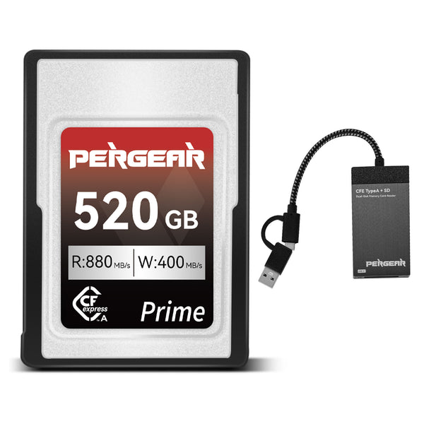 Pergear Professional CFexpress Type A Memory Card (520GB)