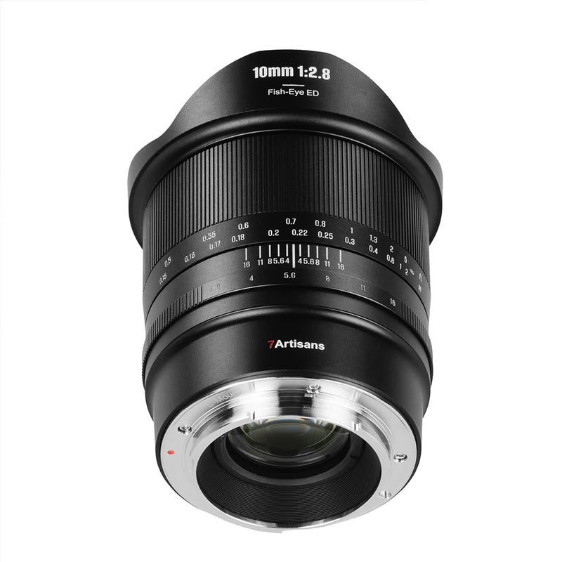 7Artisans 10mm f/2.8 II Fisheye Full-frame Lens, 2024 Second/New Generation