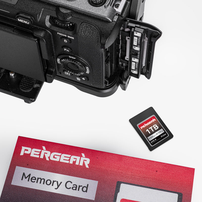 Carte mémoire Pergear Professional CFexpress Type A (1 To) pour Sony A