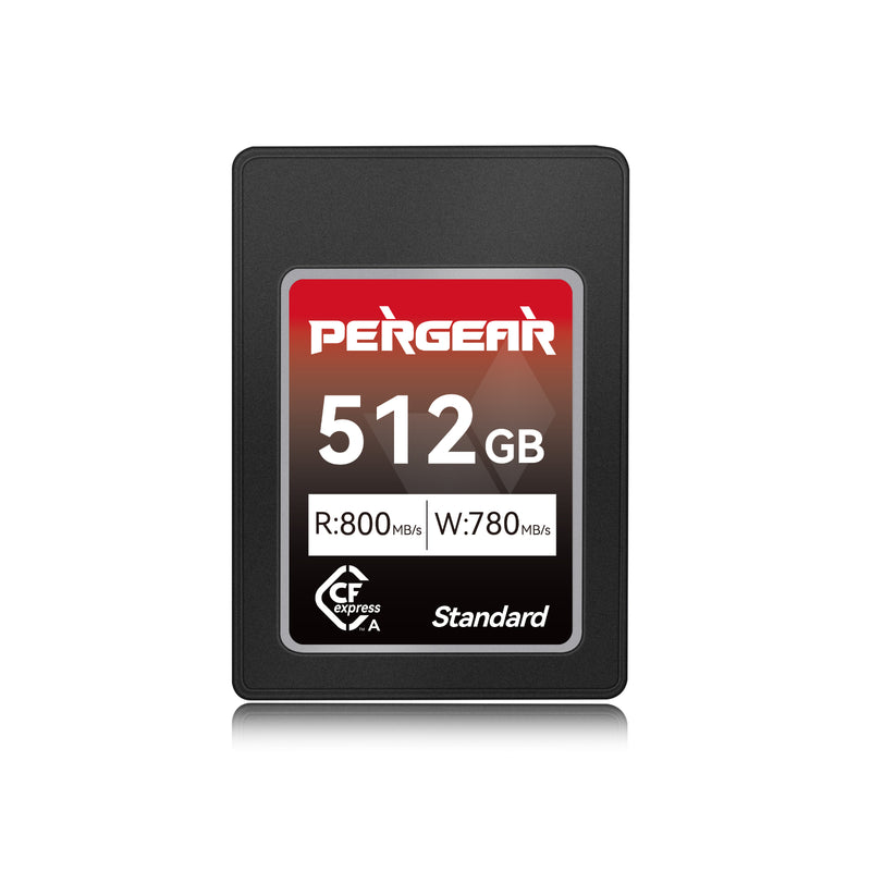 Pergear Standard 512GB CFexpress Type A Memory Card for Sony Alpha & FX Cameras