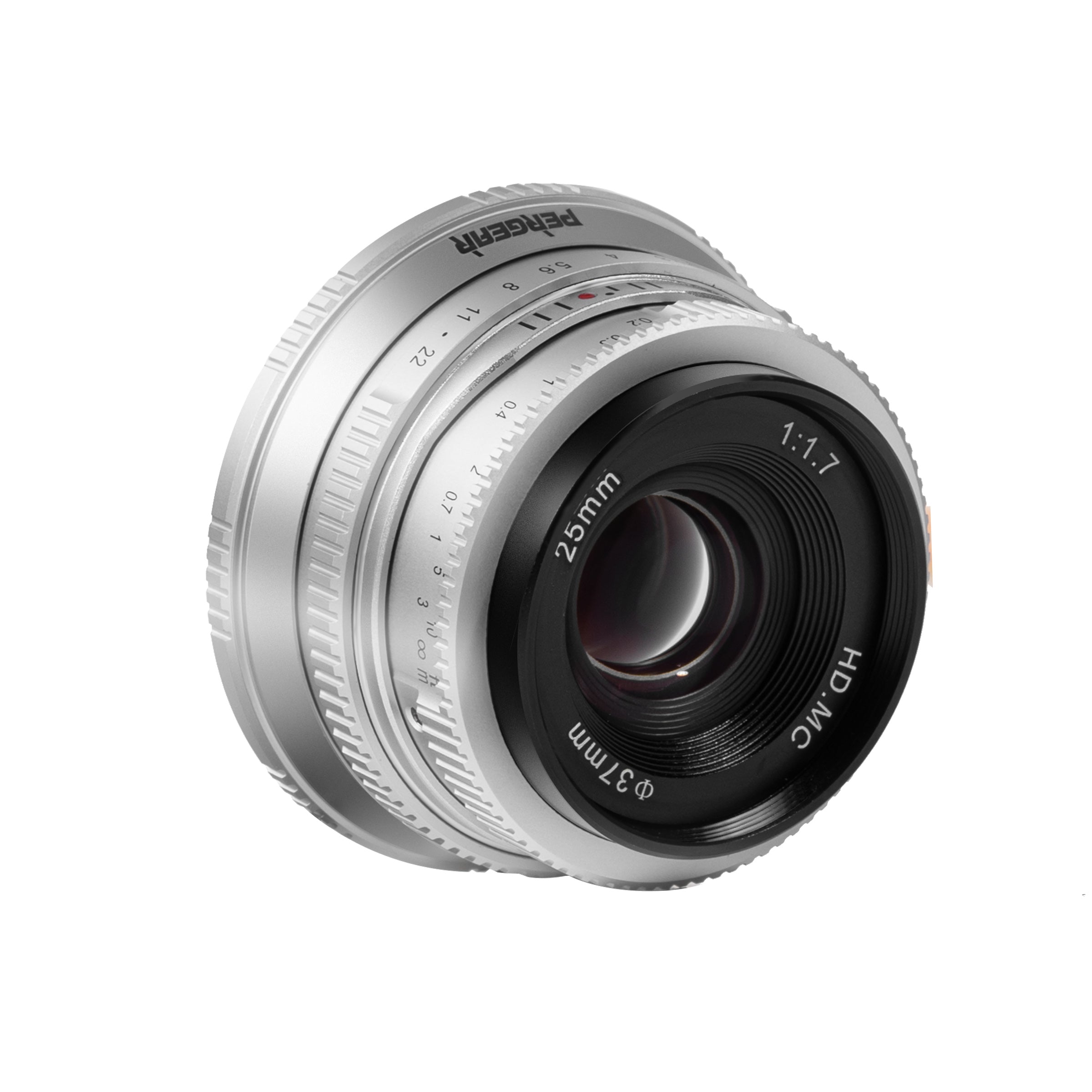 Pergear 25mm F1.7 Large Aperture Lightweight MF APS-C Lens