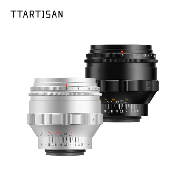 TTArtisan 75mm F1.5 Swirly Bokeh Full Frame Manual Focus Lens for M4/2 Mount Cameras