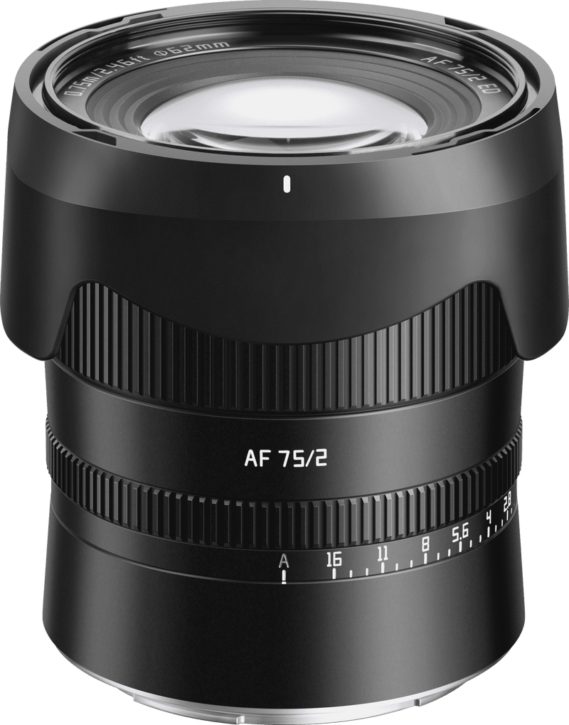 TTArtisan AF 75mm F2 Full Frame Autofocus Lens for FE/Z Mounts