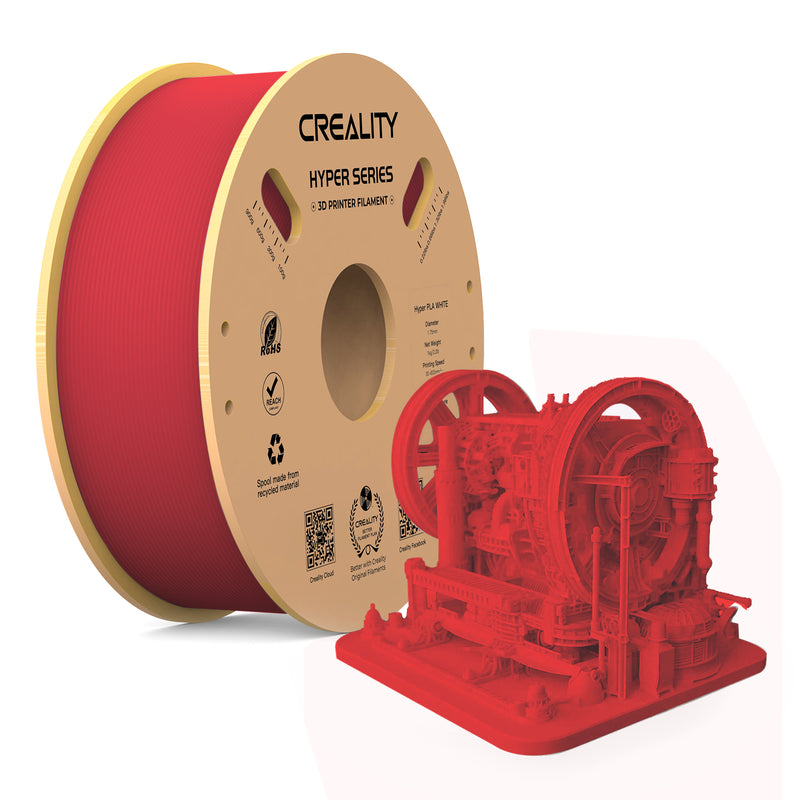 Creality Hyper Series PLA 3D Printing Filament HYPER PLA RED B&H