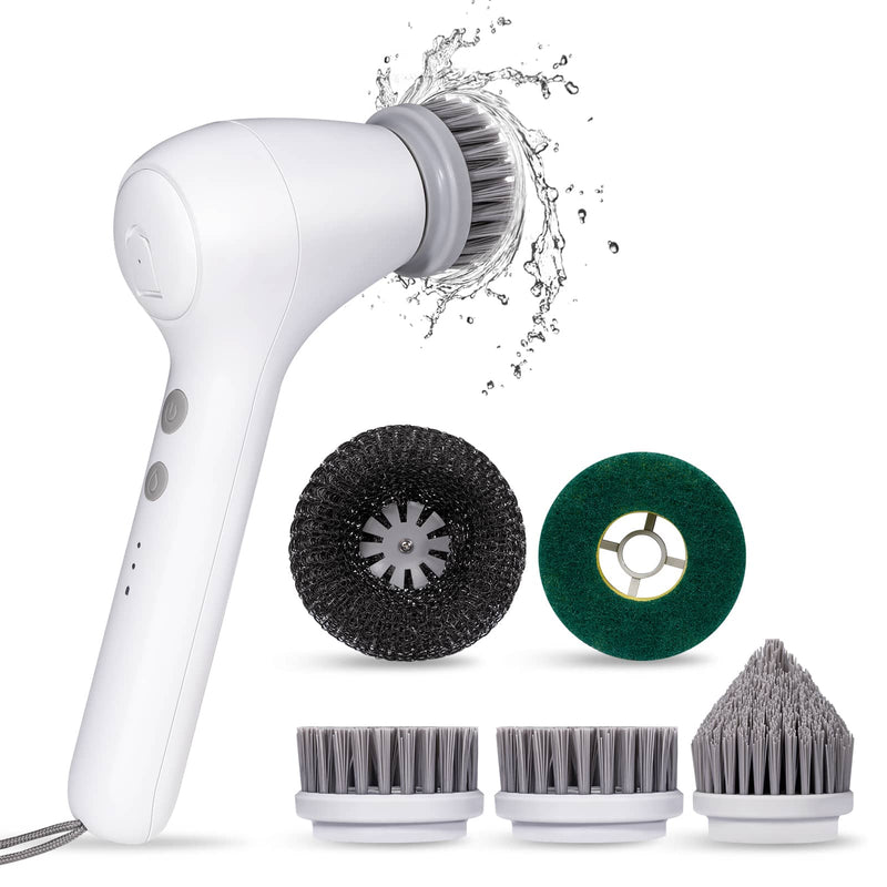 Electric Spin Scrubber - Electric Cleaning Brush, Power Shower Scrubbers  Portab