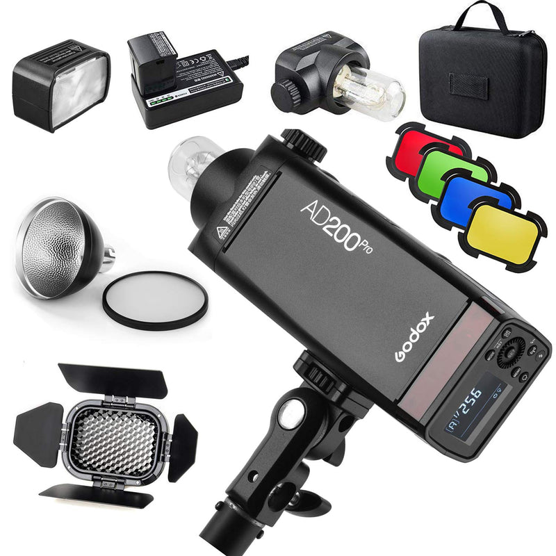 GODOX AD200Pro Speedlight  Pergear best Photography Lighting Kit
