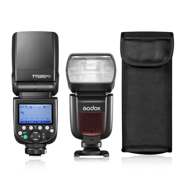 Godox TT685II Mark II E-TTL GN60 Speedlite Camera Flash, TT685II-C