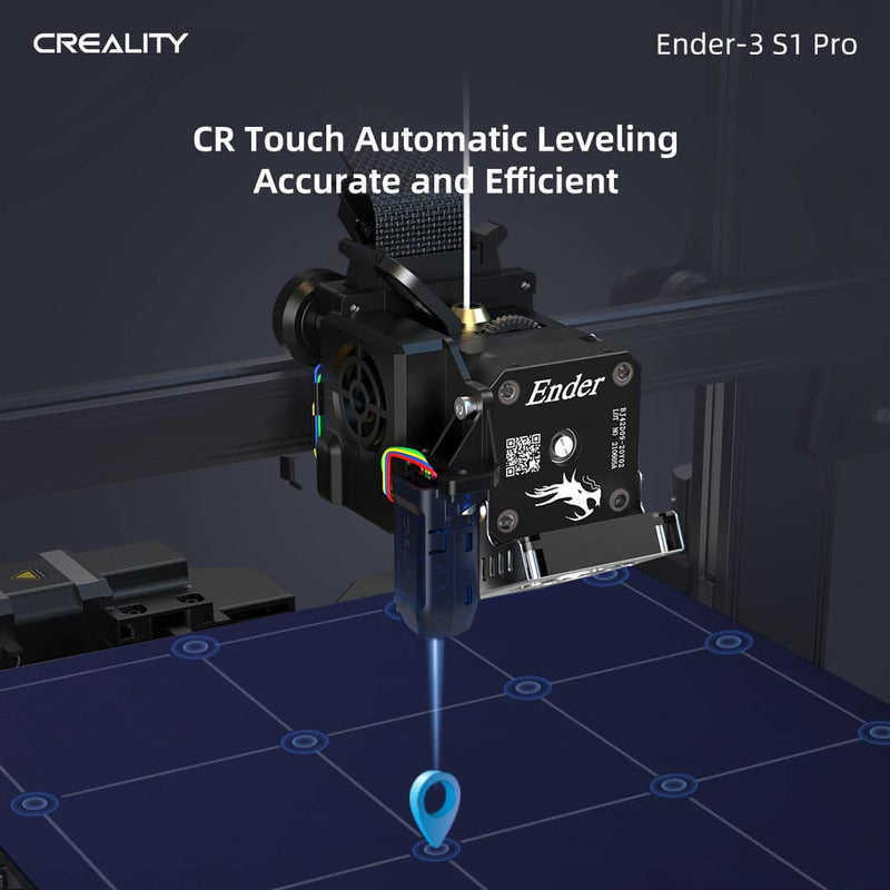 Creality Ender-3 S1 Pro 3D Printer CR Touch Bed Leveling + Sonic