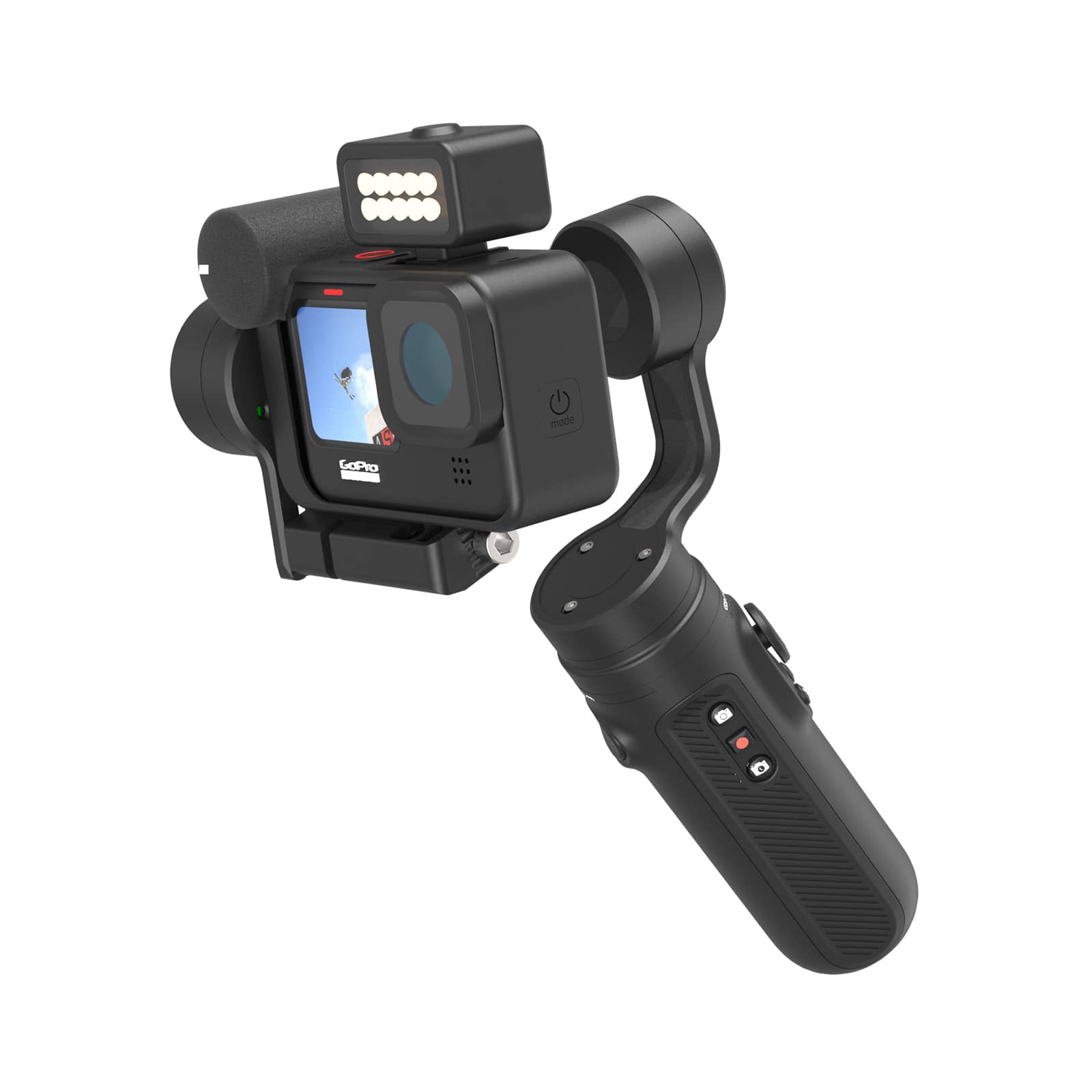 INKEE Falcon Plus Contrôle sans Fil du stabilisateur de cardan,  stabilisateur de caméra Portable à 3 Axes pour GoPro Hero 11,10, 9, 8, 7,  6, 5, OSMO Action, Insta360 One r,Media Mod : : High-Tech
