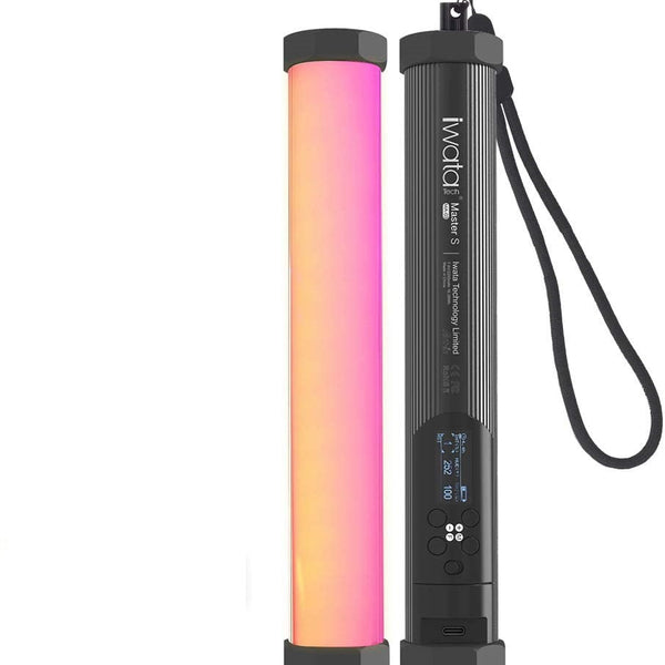 Iwata Master S RGB LED Tube Light Handheld Photography Lighting Stick  2000-10000