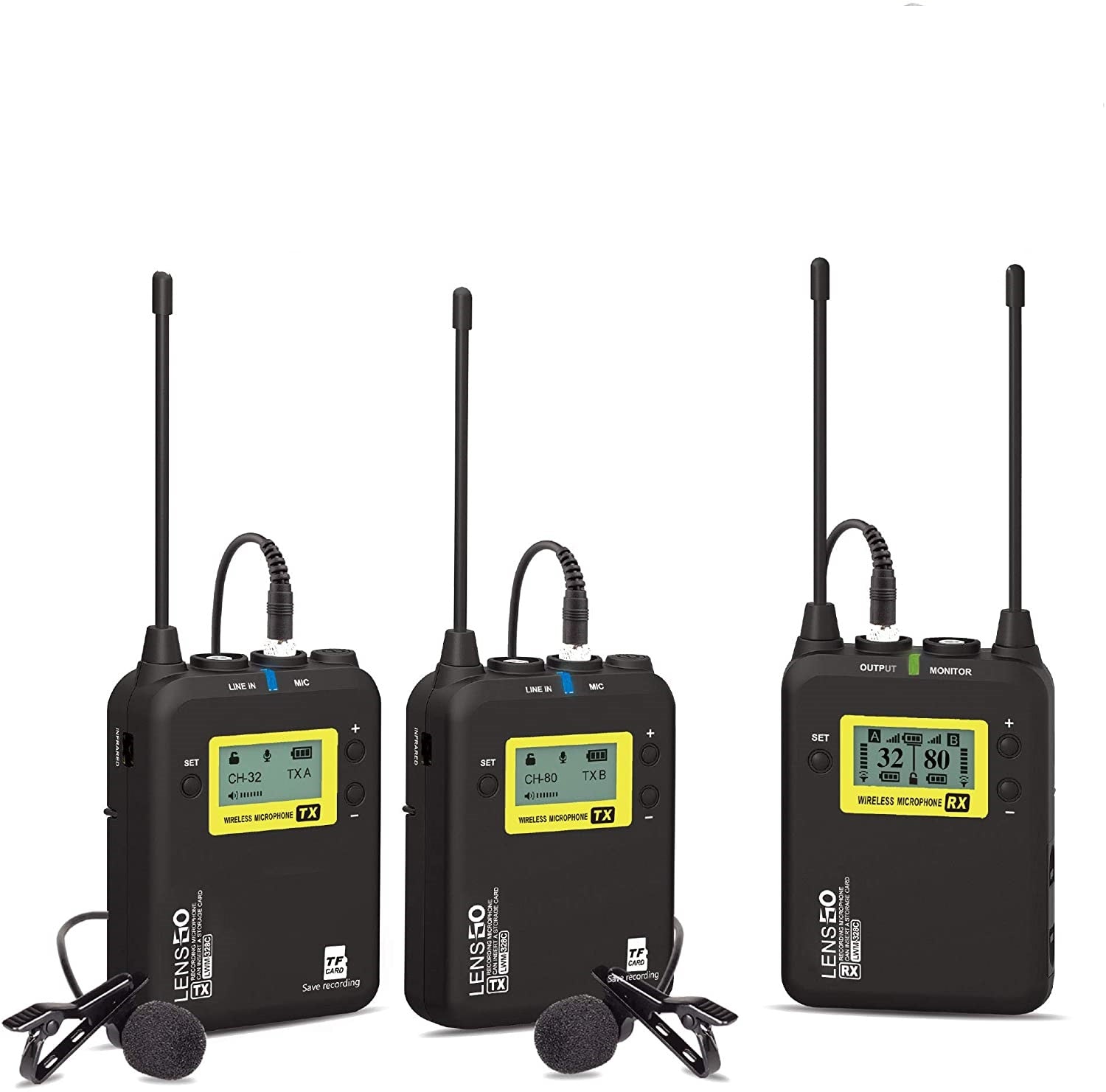 Hollyland Lark Max Wireless Lavalier Microphone System Under £130